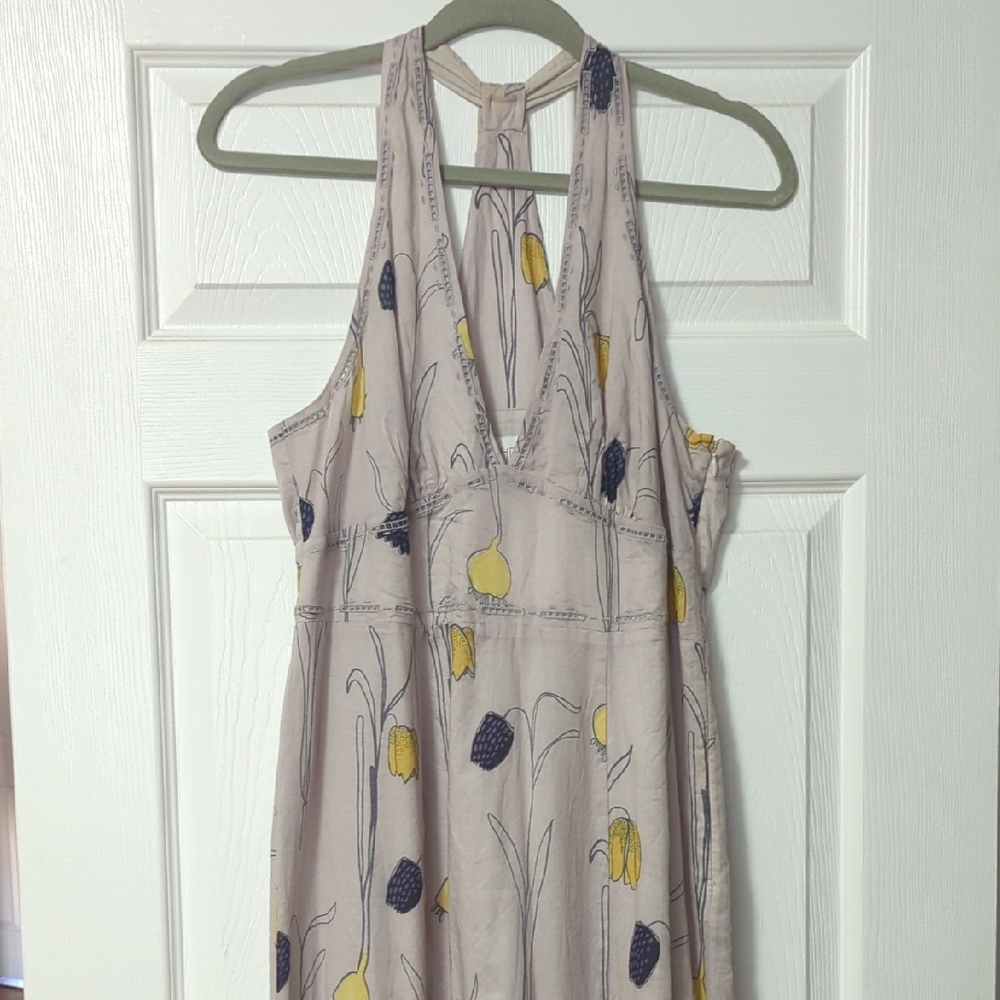 Anthropologie Halter Sundress
